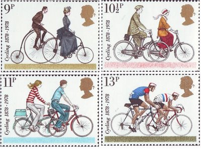 The British 1978 cycling set.