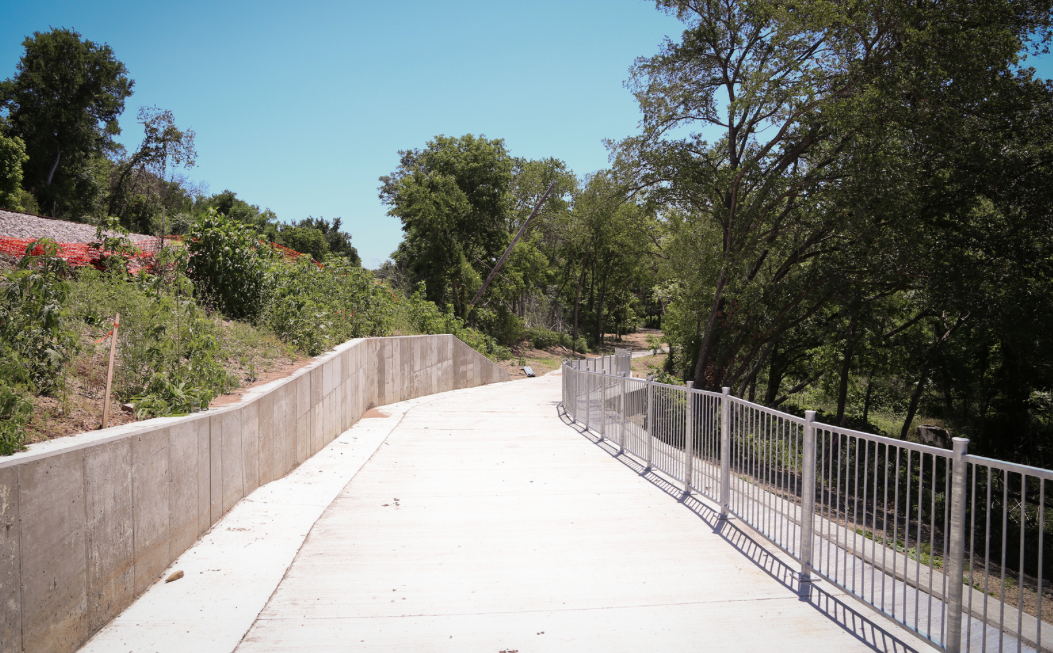 Picture from the City of Austin Walnut Creek Trail System website.