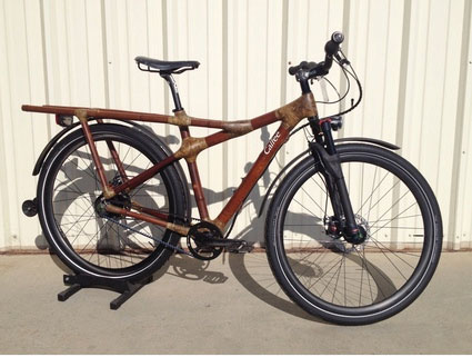 This bamboo 29er mountain bike from Calfee Design costs a cool $10,000.
